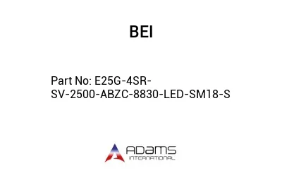 E25G-4SR-SV-2500-ABZC-8830-LED-SM18-S