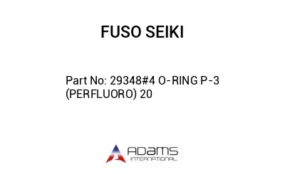 29348#4 O-RING P-3 (PERFLUORO) 20