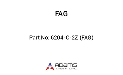 6204-C-2Z (FAG)