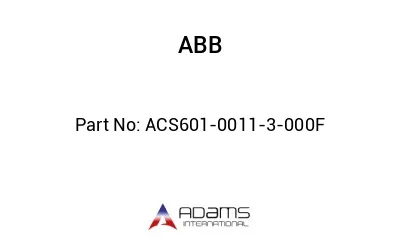 ACS601-0011-3-000F