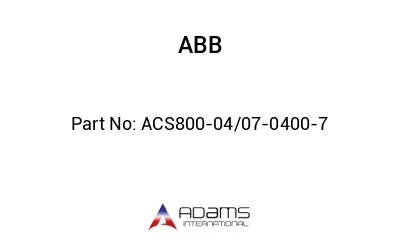 ACS800-04/07-0400-7