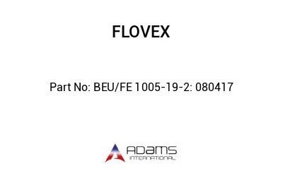 BEU/FE 1005-19-2: 080417