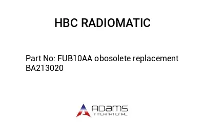 FUB10AA obosolete replacement BA213020