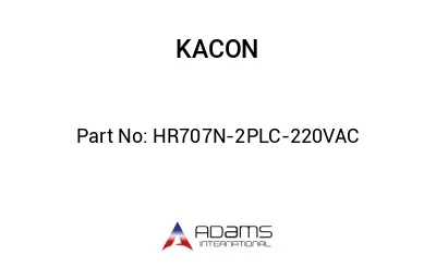 HR707N-2PLC-220VAC