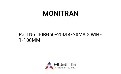 IEIRG50-20M 4-20MA 3 WIRE 1-100MM