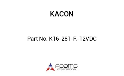 K16-281-R-12VDC