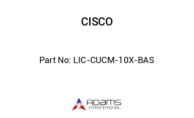 LIC-CUCM-10X-BAS