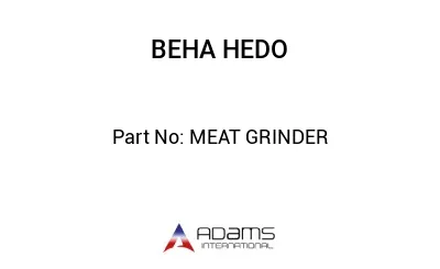 MEAT GRINDER