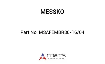 MSAFEMBR80-16/04