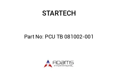 PCU TB 081002-001