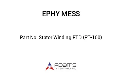 Stator Winding RTD (PT-100)